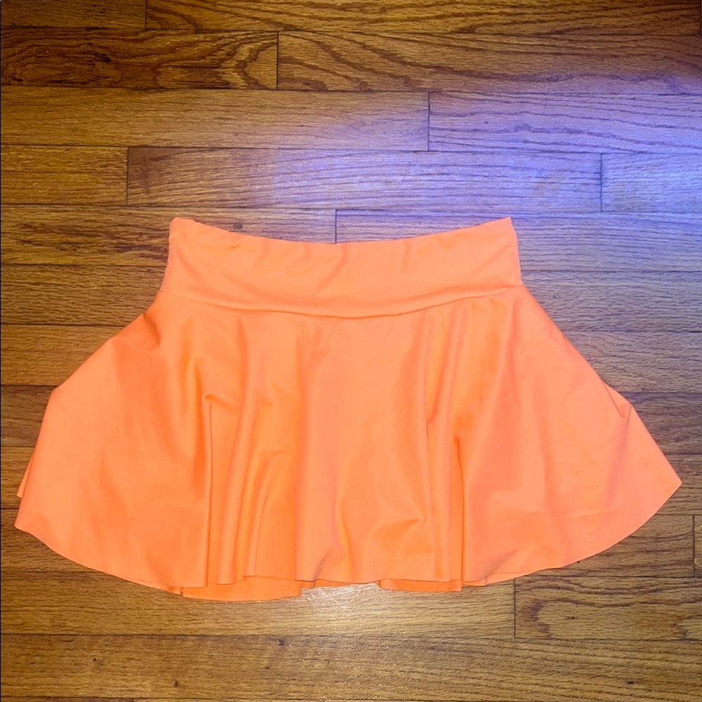 Vibrant Orange Skirt